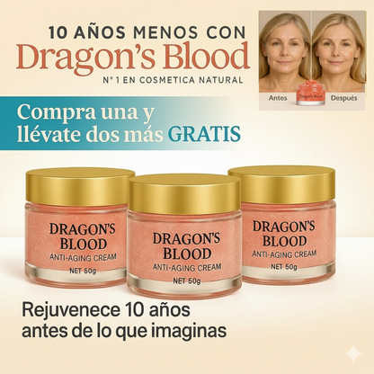 Crema Dragon's Blood | Piel 10 Años Más Joven (1+2 GRATIS)